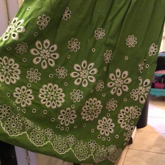 Lime green maxi dress - Picture 2 of 5